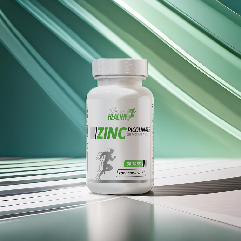 Витамины и минералы Healthy Zinc Picolinate, 60 таблеток