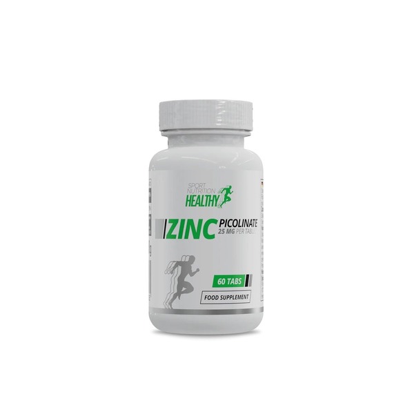 Витамины и минералы Healthy Zinc Picolinate, 60 таблеток. Фото 2