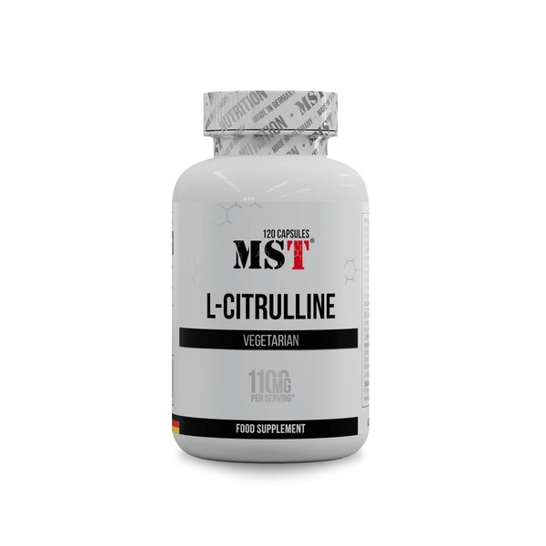 Аминокислота MST Nutrition L-Citrulline, 120 капсул