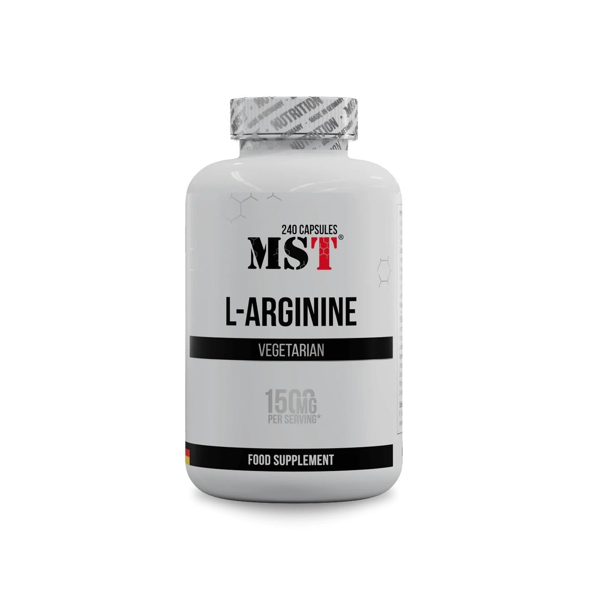 Аминокислота MST Nutrition L-Arginine 240 капсул
