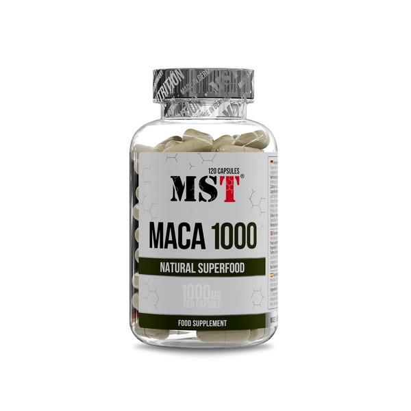 Натуральная добавка MST Nutrition Maca, 120 капсул