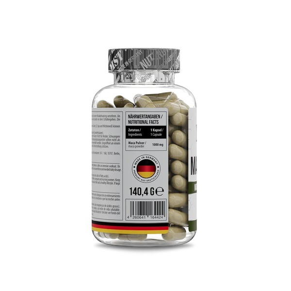 Натуральная добавка MST Nutrition Maca, 120 капсул. Фото 2
