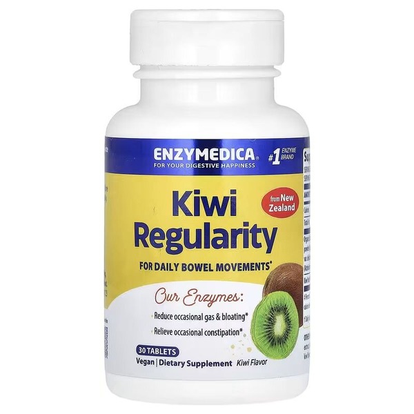 Натуральна добавка Enzymedica Kiwi Regularity, 30 таблеток